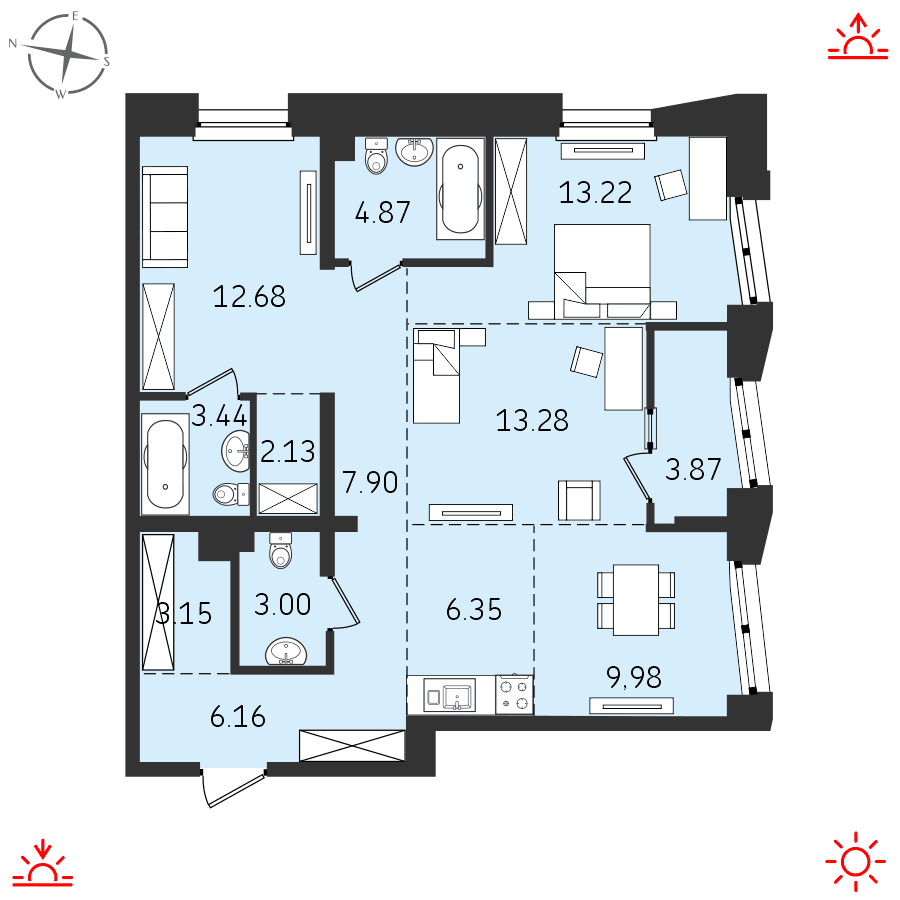 Планировка квартиры