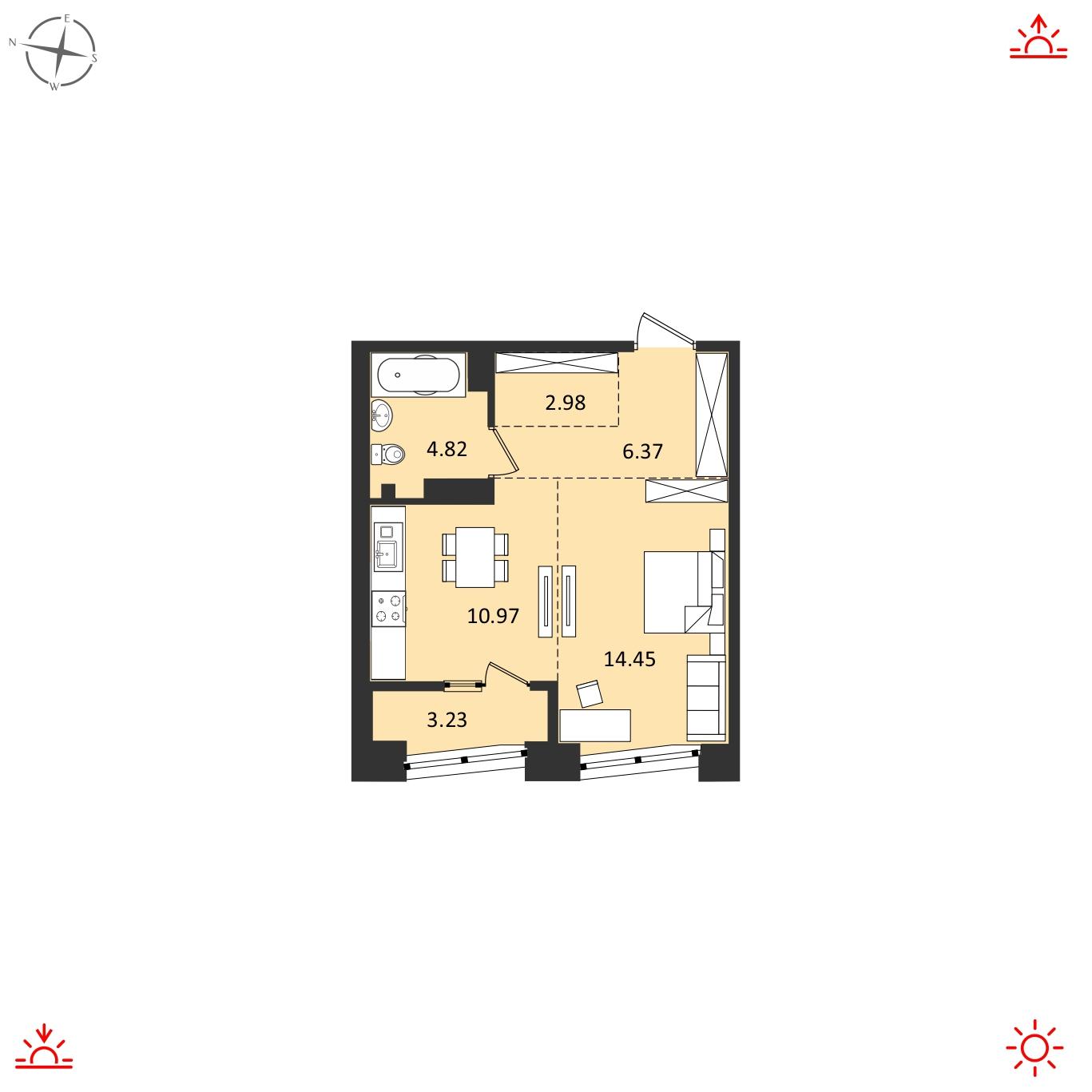 Планировка квартиры