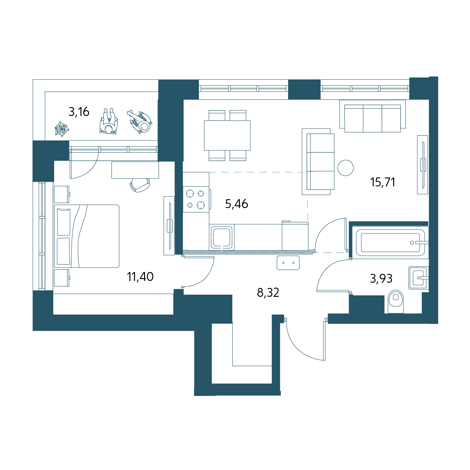 Планировка квартиры