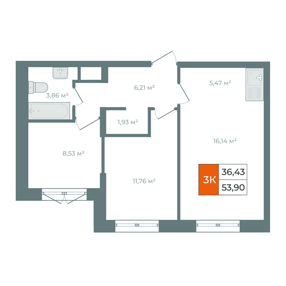 Планировка квартиры