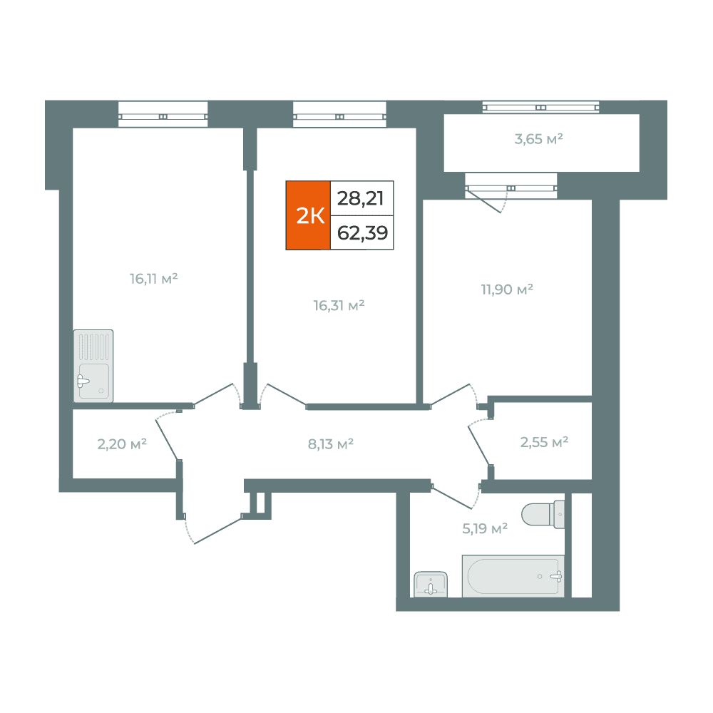 Планировка квартиры