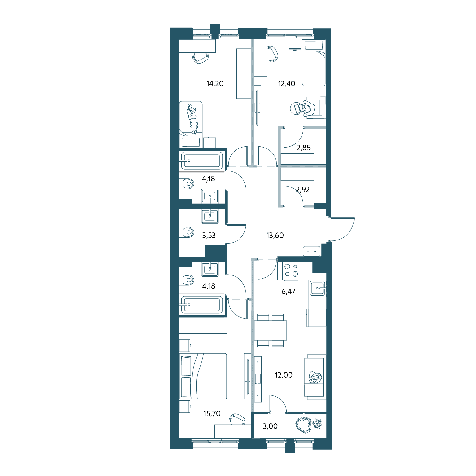 Планировка квартиры