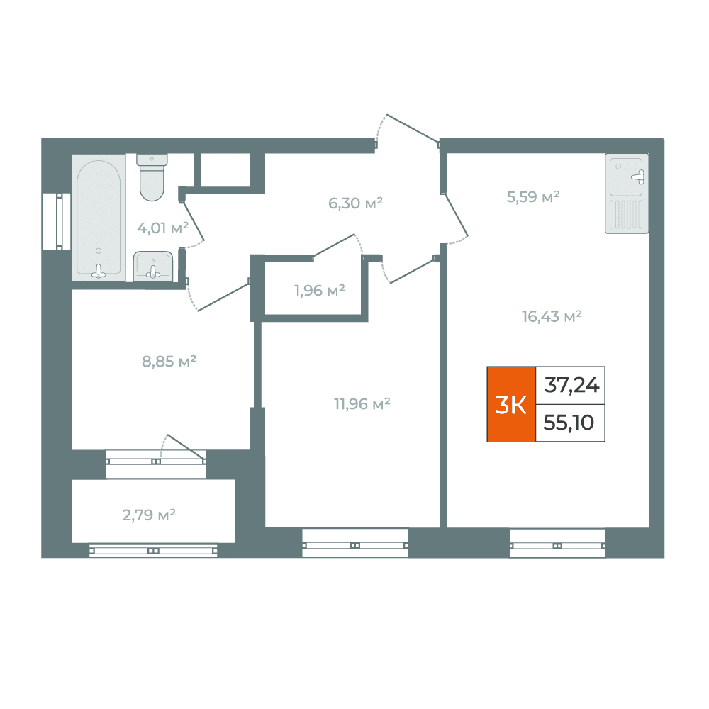 Планировка квартиры