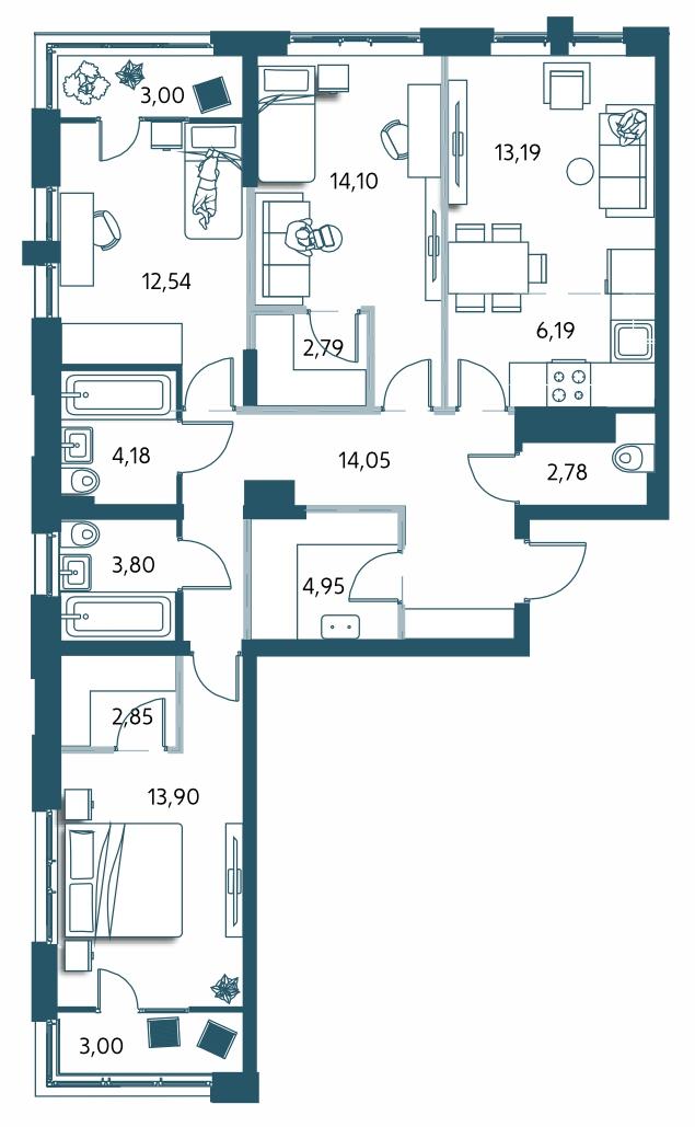 Планировка квартиры