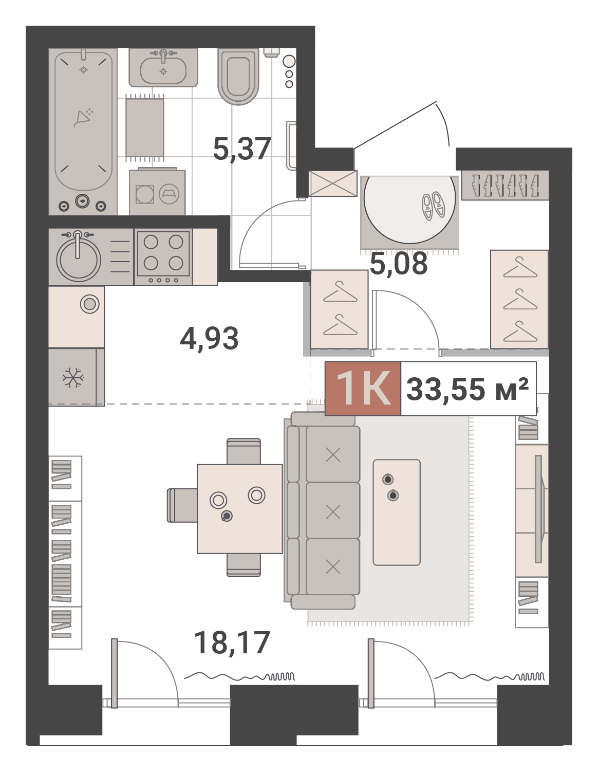 Планировка квартиры