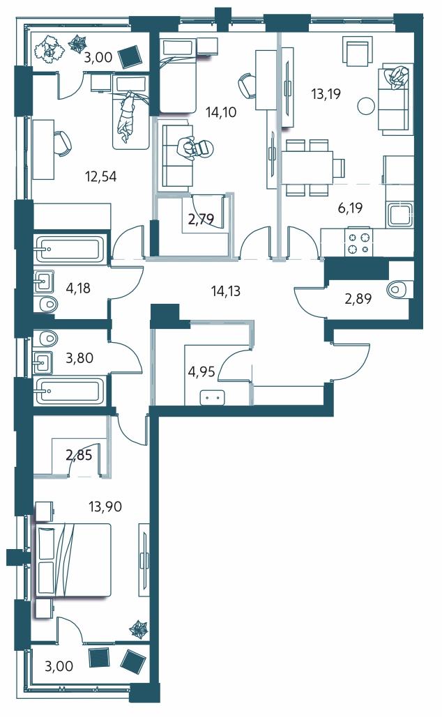 Планировка квартиры